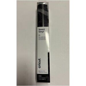 Cricut Removable Smart Vinyl – Black (13″ × 3 ft)